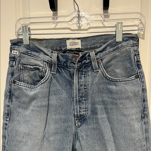 Citizens Of Humanity Blue Straight Jeans Classic Style - Picture 4 of 11